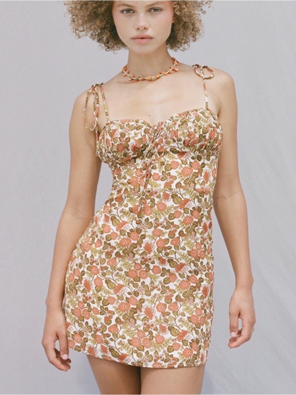 Realisation Par Devon dress in 70s floral NWT